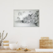 SEASHELLEN MET JONGE MEISJE POSTER (Keuken)