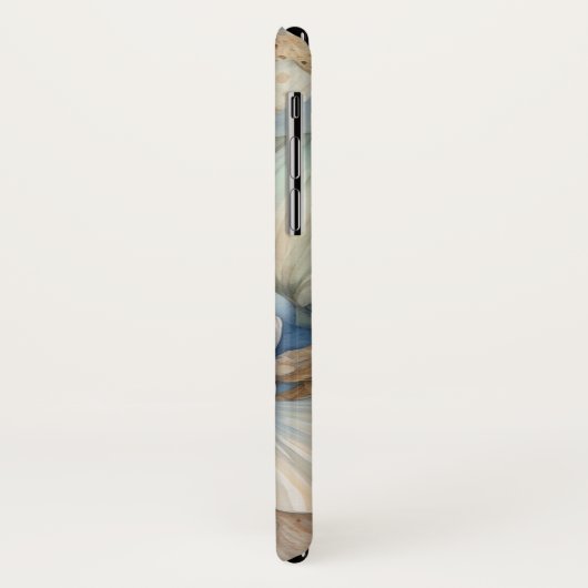  Seashells achtergrond Case-Mate iPhone Case (Achterkant/links)