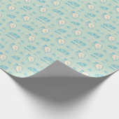 Seashells and starfish cadeaupapier (Hoek)