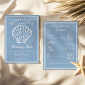 Seashells and Wedding Bells Bachelorette Weekend Kaart