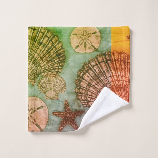 Seashells Bad Handdoek (Wasdoekje)
