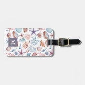 Seashells-Bagagelabel Bagagelabel (Voorkant horizontaal)