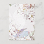 Seashells Beach bruiloft informatie kaart (Achterkant)