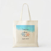 Seashells Beach Dank u Tote Bag (Voorkant)