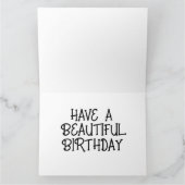 SEASHELLS BEACH TROPICAL BIRTHDAY WENSKAART KAART (Binnen)