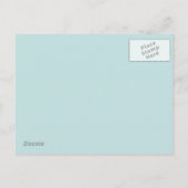 SeaShells Beach Wedding save the date Aankondigingskaart (Achterkant)