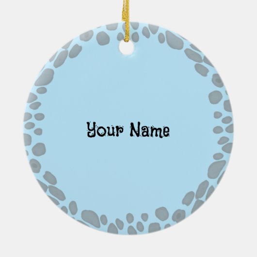 Seashells Biloxi Lighthouse Ornament (Achterkant)