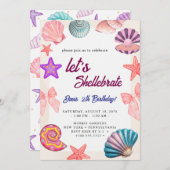 seashells  Birthday  Kaart (Voorkant / Achterkant)