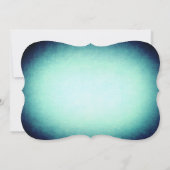 Seashells, bloemen sparen de Datum Save The Date (Achterkant)