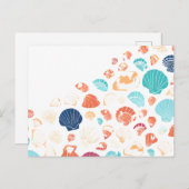 Seashells Briefkaart (Voorkant / Achterkant)
