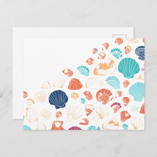 Seashells Briefkaart (Voorkant / Achterkant)