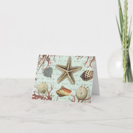  Seashells...briefkaart Kaart (Voorkant)