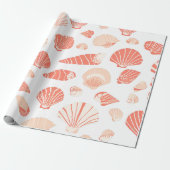 Seashells Cadeaupapier (Uitgerold)