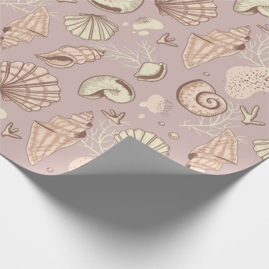 Seashells Cadeaupapier (Hoek)