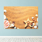 Seashells Canvas Afdruk (Insitu (Houten vloer))