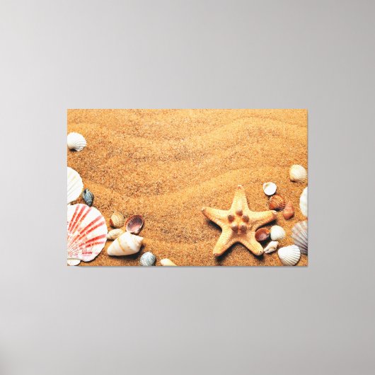 Seashells Canvas Afdruk (Voorkant)