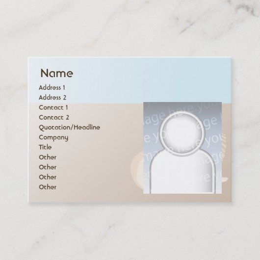 Seashells - Chubby Visitekaartje (Voorkant)