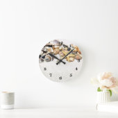 Seashells Clock Ronde Klok (Huis)