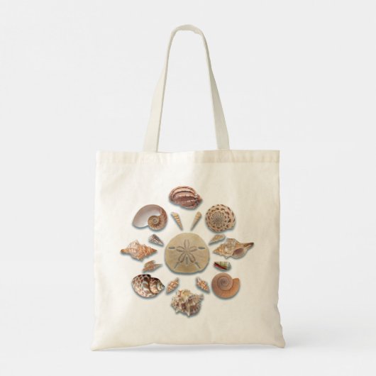 Seashells Collectie Mandala Tote Bag (Achterkant)