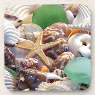 Seashells Cork Onderzetter