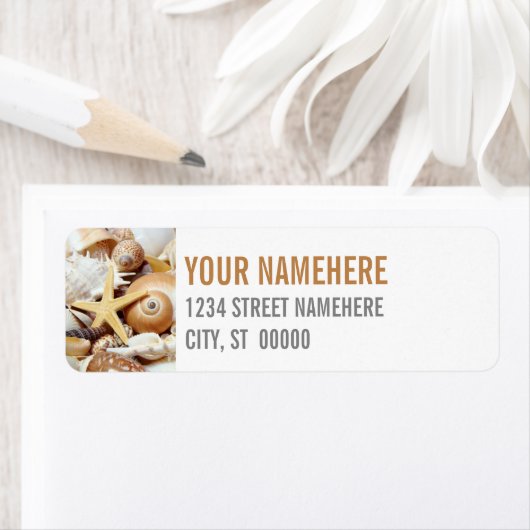 Seashells Custom Etiket (Insitu)