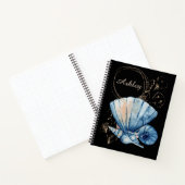 Seashells Custom Name Notitieboek (Binnen)