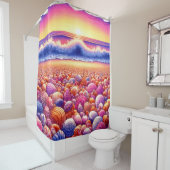 Seashells Douchegordijn (In situ)