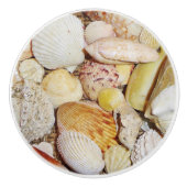 Seashells Drawer Pull Keramische Knop (Voorkant)