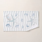 Seashells en parels bad handdoek (Handdoek)