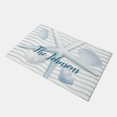 Seashells en parels deurmat (Schuin)