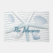 Seashells en parels deurmat (Voorkant)