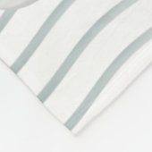 Seashells en parels fleece deken (Hoek)