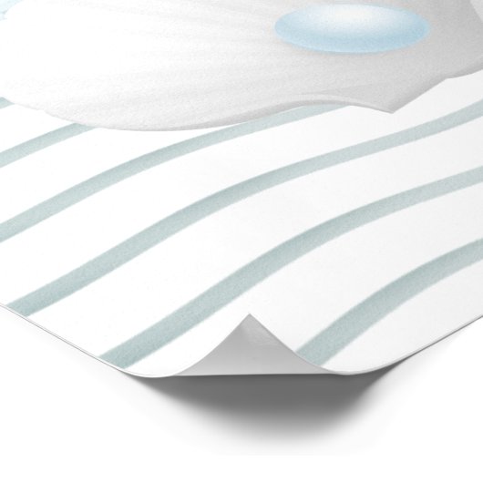 Seashells en parels poster (Hoek)