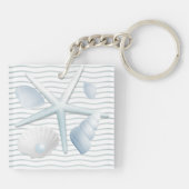 Seashells en parels sleutelhanger (Achterkant)