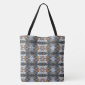Seashells en Stones Mosaic Pattern 2 Tote Bag (Achterkant)