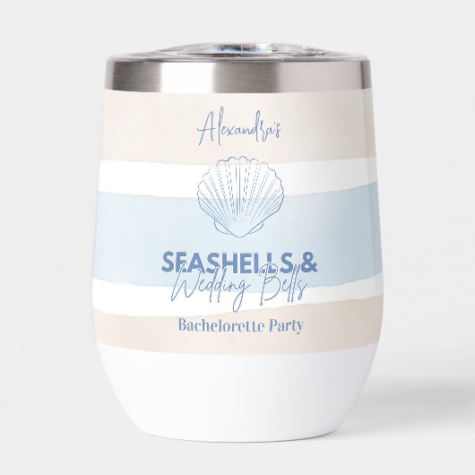 Seashells en Wedding Bells Bachelorette (Voorkant)