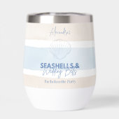 Seashells en Wedding Bells Bachelorette (Achterkant)