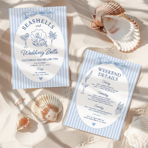 Seashells en Wedding Bells Bachelorette Route Kaart