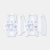 Seashells en Wedding Bells vrijgezellenfeest Bedankdoosjes (Uitgevouwen)