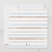 Seashells en Zeeen glas | Kerstabomen voor de kust Feestdagenkaart (Achterkant)