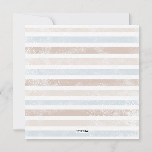 Seashells en Zeeen glas | Kerstabomen voor de kust Feestdagenkaart (Achterkant)