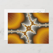 Seashells - Fractal Briefkaart (Voorkant / Achterkant)