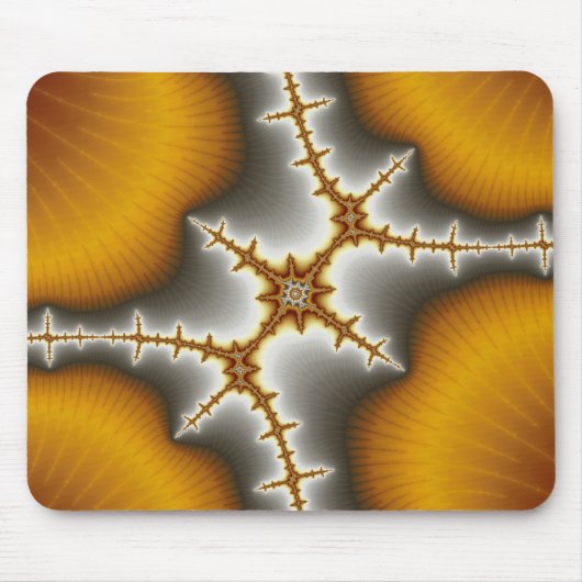 Seashells - Fractal Mousepad Muismat (Voorkant)