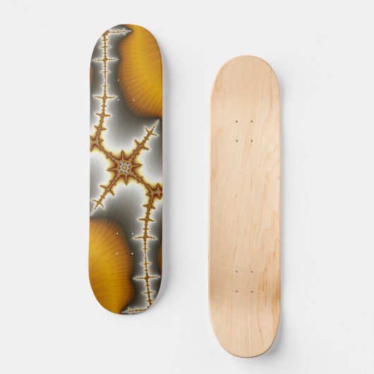 Seashells - Fractal Skateboard (Voorkant)