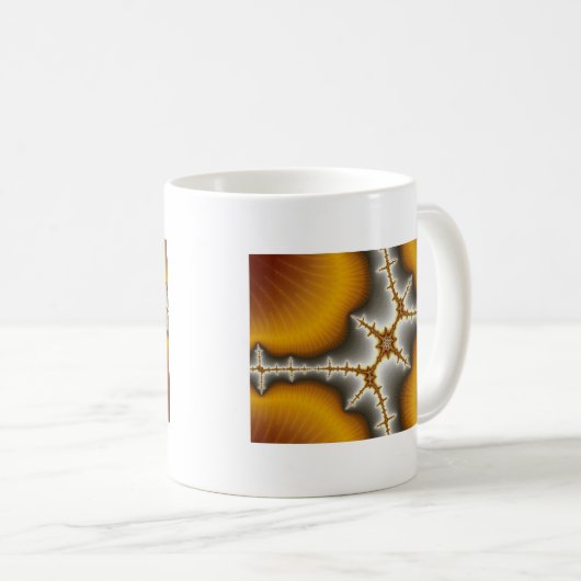 Seashells - Fractale Mok (Voorkant rechts)