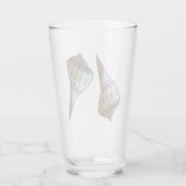 Seashells Glas (Achterkant)