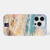 Seashells in a Winter Wonderland iPhone Hoesje (Achterkant horizontaal)