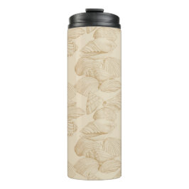 Seashells in Beige Thermosbeker
