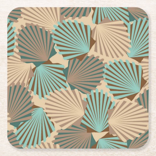 Seashells Kartonnen Onderzetters (Voorkant)