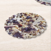 Seashells Kartonnen Onderzetters (Gekanteld)